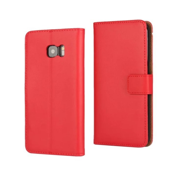 Samsung Galaxy S10/S10+/S10e plånbok skal fodral skydd skinn - Röd Samsung Galaxy S10+