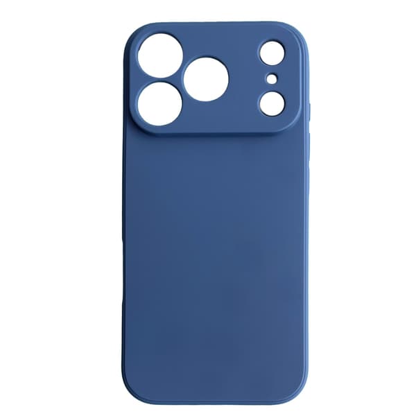 Iphone 17 Pro Max skal mobilskal silikon / TPU - VÄLJ: MÖRKBLÅ IPHONE 17 PRO MAX