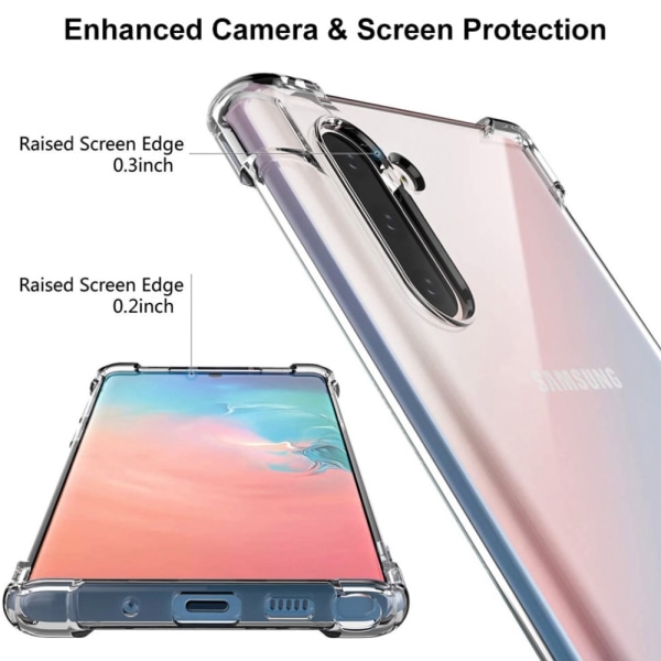 Samsung Note 10 cover Army V3 Transparent Note10