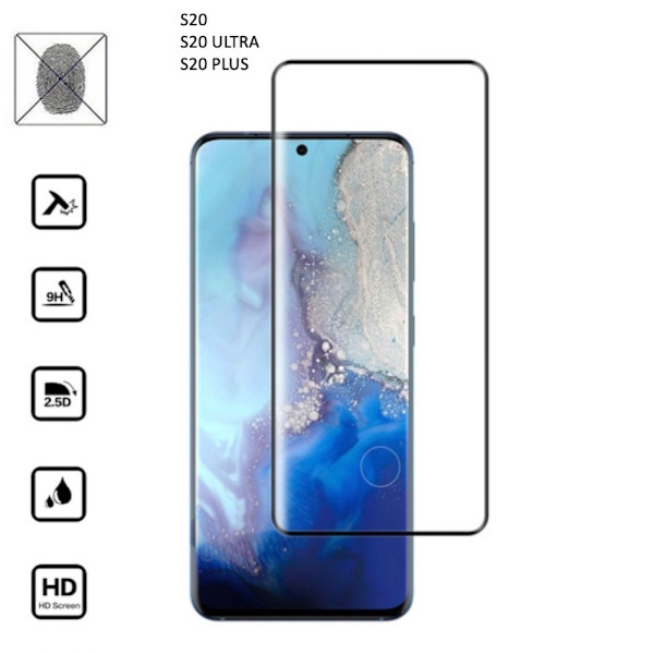 Skærmbeskyttelse Samsung Galaxy S10/S20 Ultra/Plus/E skal - Transparent S10 PLUS