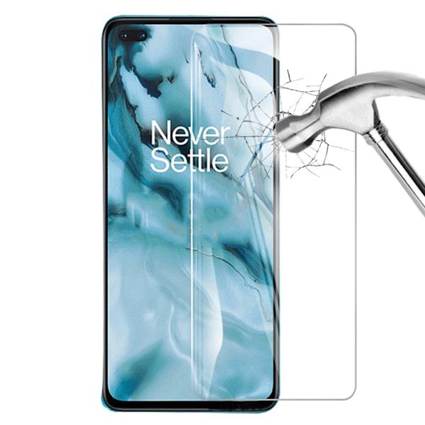 OnePlus NORD skärmskydd 9H passar skal fodral hörlurar - Transparent OnePlus Nord