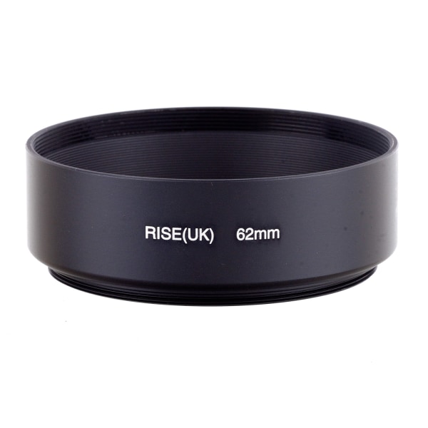 62 mm motljusskydd / standard lens hood svart