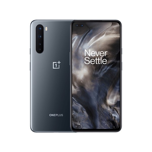 Kortholder OnePlus Nord cover mobilcover udskæring oplader hovedtelefoner - Black OnePlus Nord