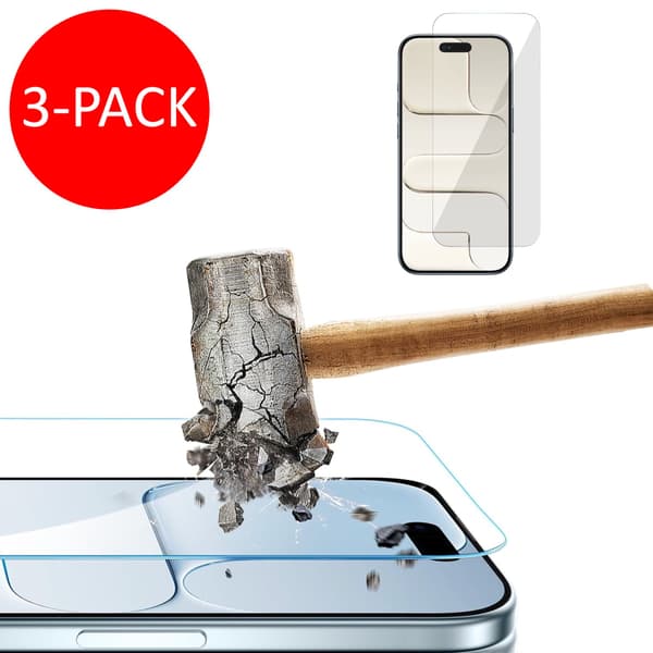 3-Pack Iphone Air skärmskydd härdat glas premium Transparent