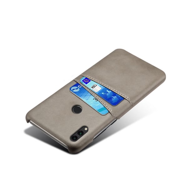 Korthållare Huawei P20 Lite skal mobilskal hål laddare hörlurar- Grå