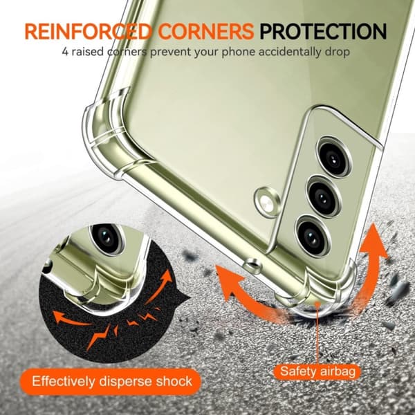 Samsung Galaxy S21 Plus skal Army V3 gennemsigtig