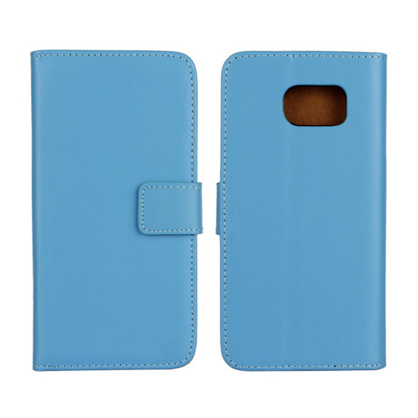 Samsung Galaxy Note9/Note8/J6 plånbok skal fodral skydd skinn - Orange Samsung Galaxy J6