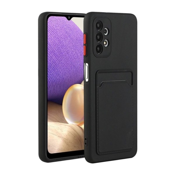 Sort kortholder etui beskyttelse Samsung A53/A33/A13/A52/A12 - Black A52 / A52S Samsung Galaxy