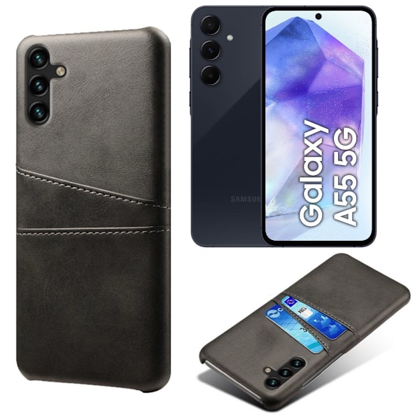 Samsung Galaxy A55 -puhelimen korttikotelo Vaaleanpunainen Samsung A55