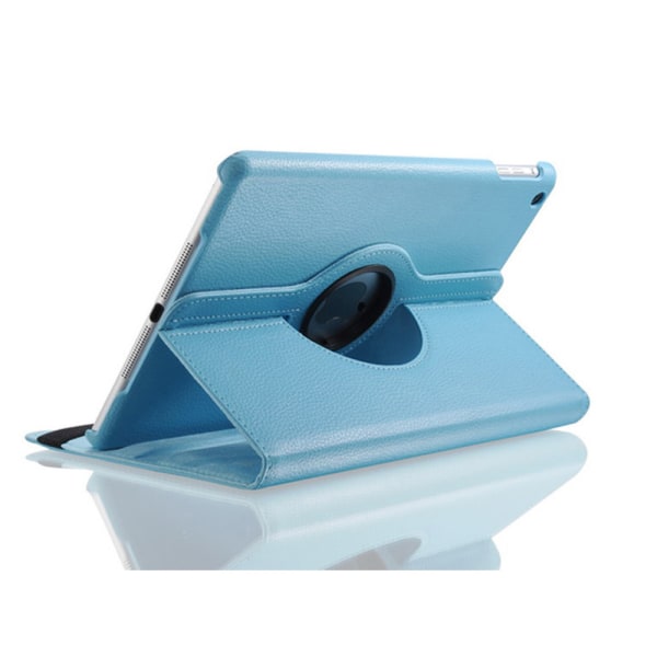 Skydd 360° rotation iPad mini 1 2 3 fodral ställ skärmskydd skal Ljusblå Ipad Mini 1/2/3