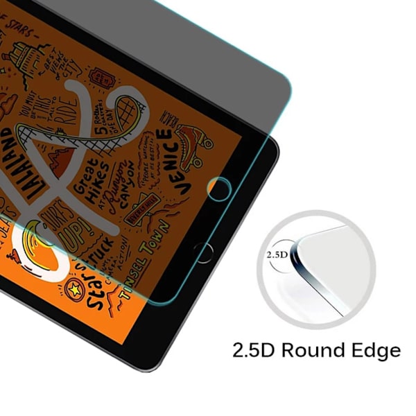 Valitse Antispy-näytönsuoja iPad Air/Pro/Mini 1/2/3/4/5/6/7/8/9/11 - Transparent Ipad Air 3 2019