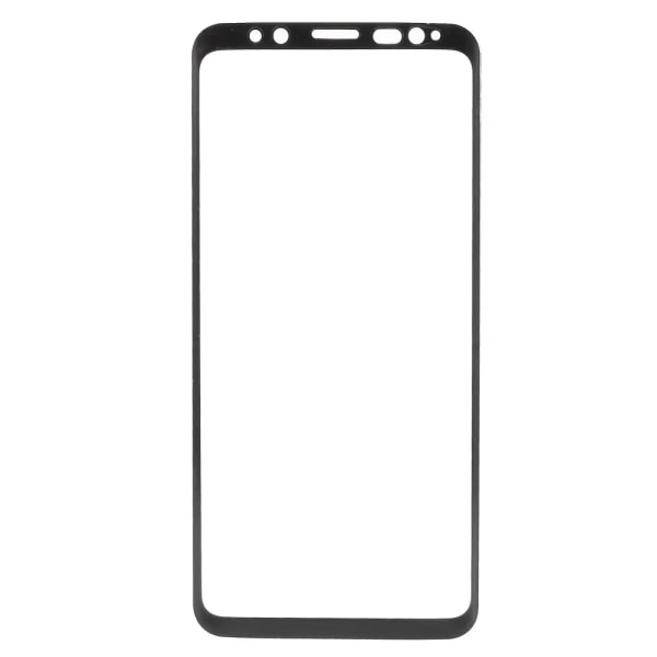 Skærmbeskyttelse Samsung S21/S21+/S9/S9+/S8/S8+/S7Edge skal Galaxy - Transparent med svart ram SAMSUNG S9