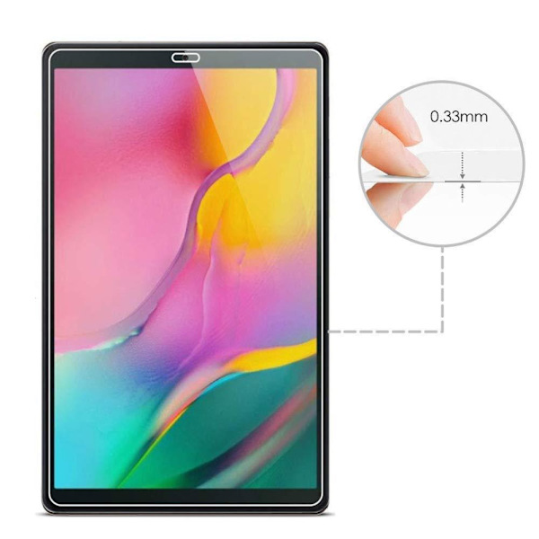 Samsung Galaxy Tab A 10.1 (2019) skærmbeskytter 9H Transparent