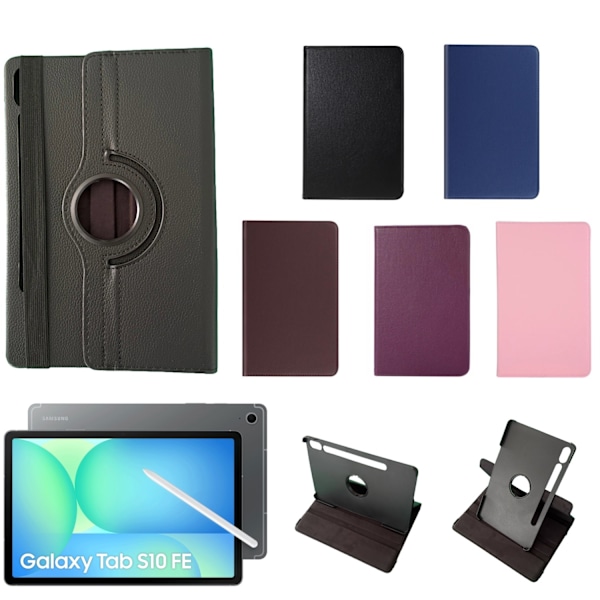 360 kotelo Samsung Galaxy Tab S10 FE näytönsuoja kuori ruskea - Ruskea Ruskea