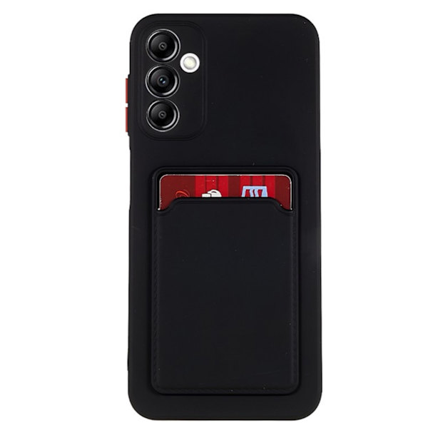Musta korttikotelo suojaa Samsung A05s/A25 - VALITSE: BLACK SAMSUNG GALAXY A25