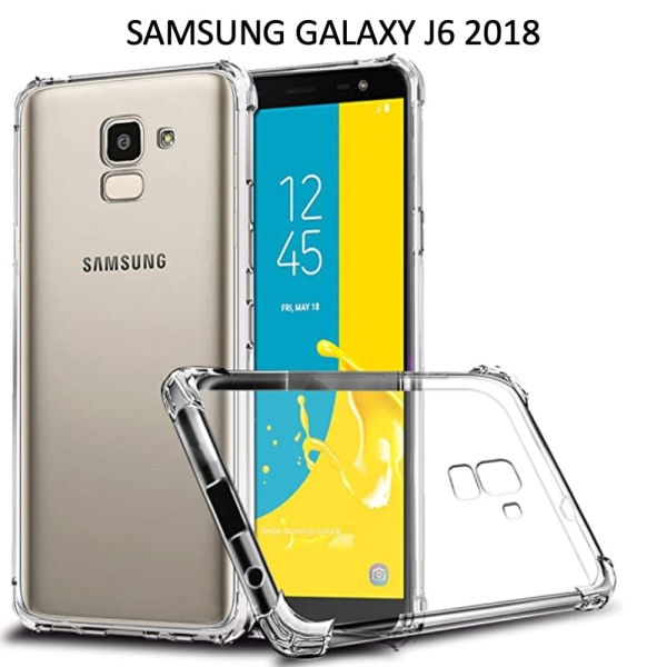 Samsung A21s/A70/A41/A50/A10/J6 kuorillinen matkapuhelinkotelo Army V3 - Transparent A50 / A50S / A30S Samsung Galaxy