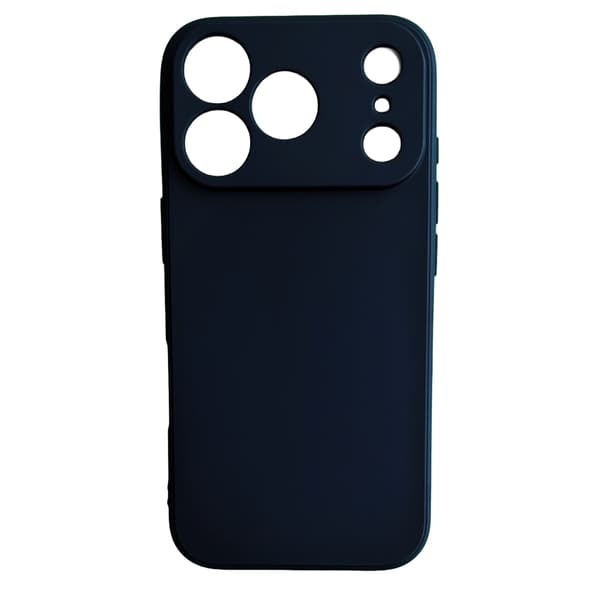 Silikone TPU Cover iPhone 17 Pro Etui Mobilcover - Black Iphone 17 Pro