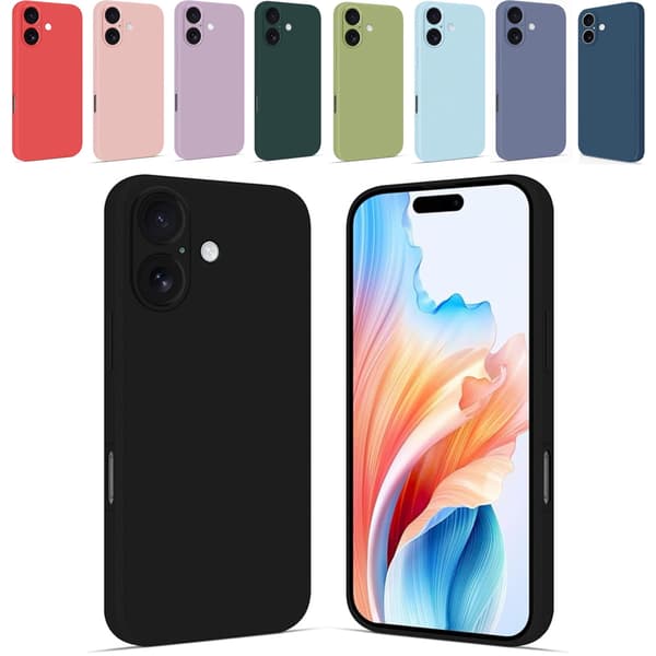 Silikon TPU skal Iphone 17 fodral mobilskal - Lila Iphone 17