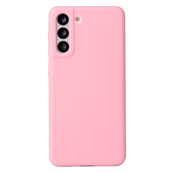 Silikoni TPU suojakuori Samsung S22+ Plus Case Mobile Cover näytönsuoja - Pink Galaxy S22 Plus 5G