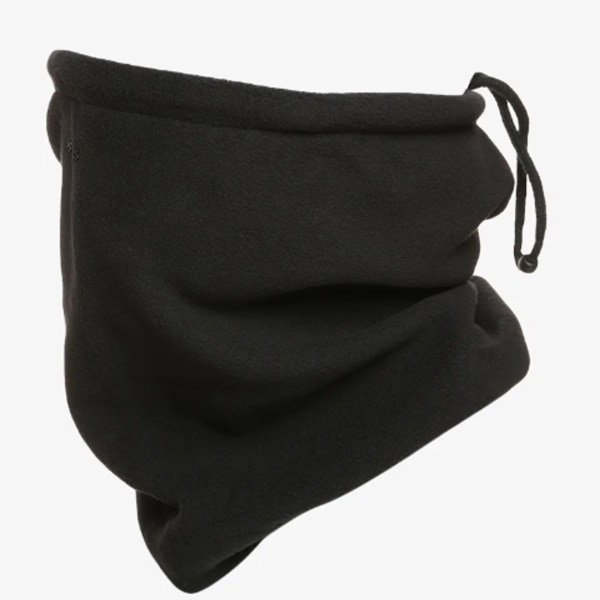 Unisex fleece skimaske halsvarmer bandana tørklæde - VÆLG: BLACK