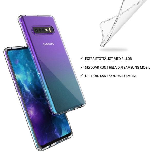 Samsung Galaxy S10/S9/S8 skal fodral cushion - VÄLJ:   SAMSUNG S8