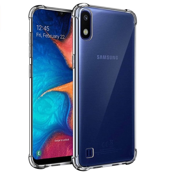 Samsung A10 kuori Army V3 Transparent Samsung Galaxy A10