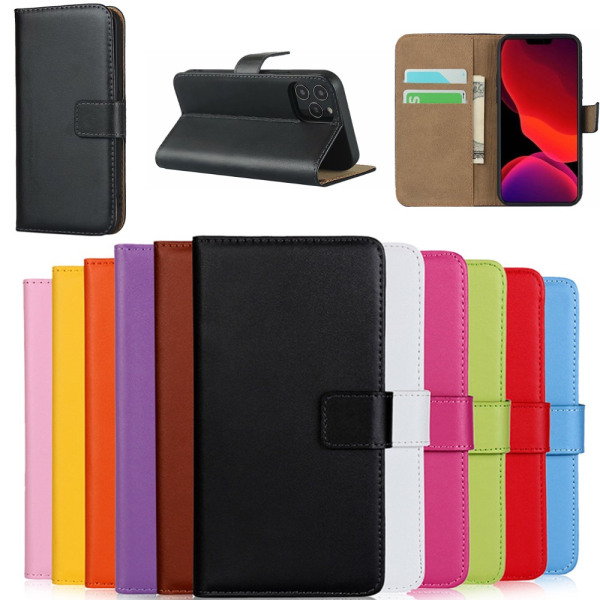 iPhone 13 Pro/ProMax/mini skal plånboksfodral korthållare - Cerise Iphone 13 mini