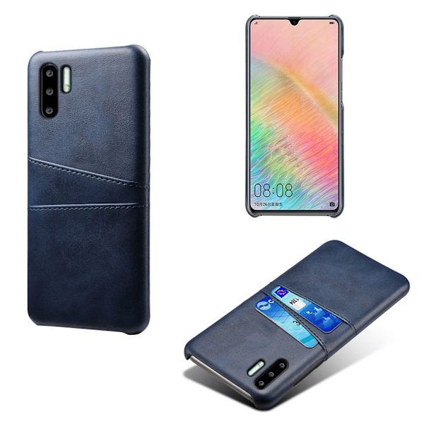 Huawei P30 Pro -kotelo korttipidikkeellä Red