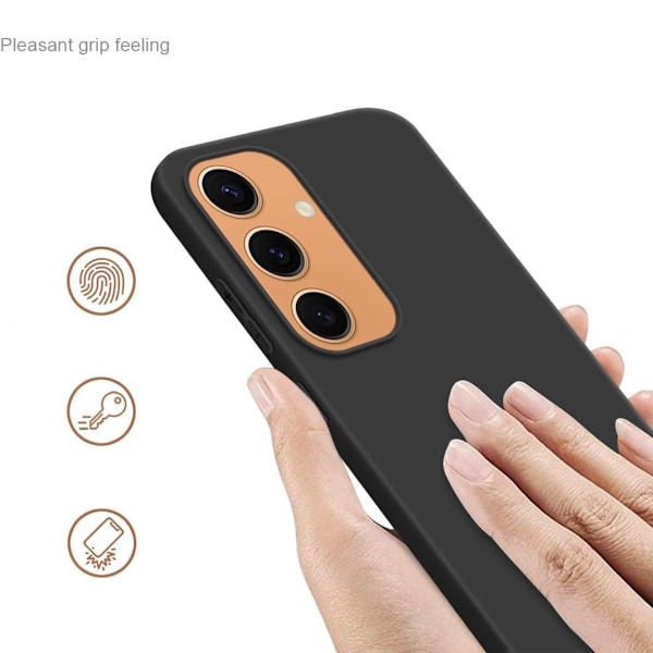 Samsung Galaxy S24 FE skal mobilskal silikon /  TPU - VÄLJ: MÖRK BLÅ Samsung S24 FE