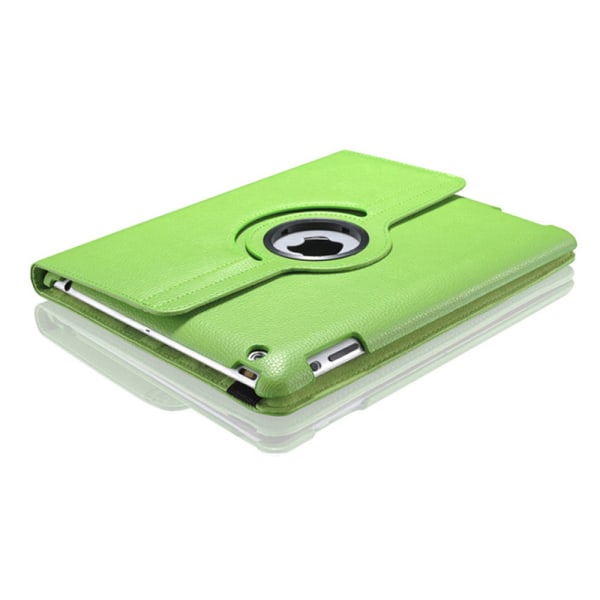 Skydd 360° rotation iPad 2/3/4 fodral ställ skärmskydd skal bag: Grön Ipad 2/3/4 från år 2011/2012 Ej Air