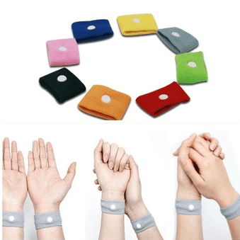 Armband som minskar åksjuka, röd röd