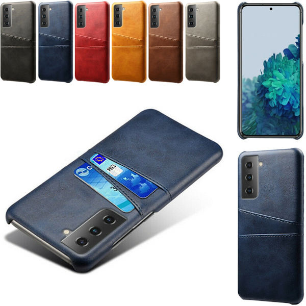 Samsung S21 Enterprise Edition cover etui beskyttelse kort vis - Sort S21 Enterprise Edition