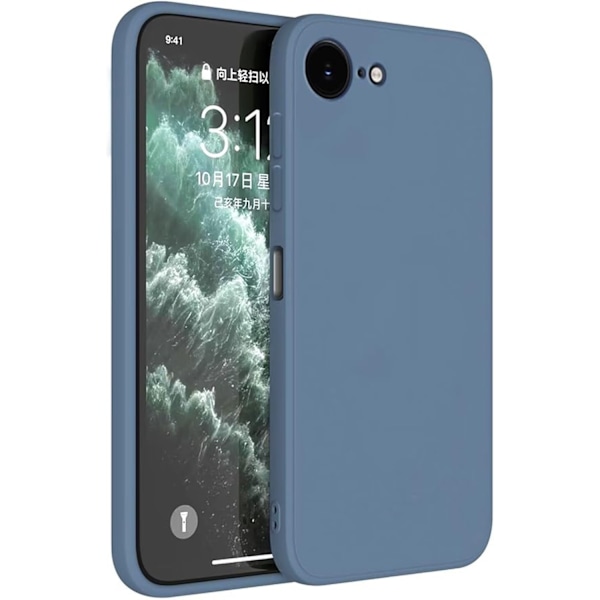 Iphone 16e skal mobilskal silikon / TPU - VÄLJ: BLÅ IPHONE 16E