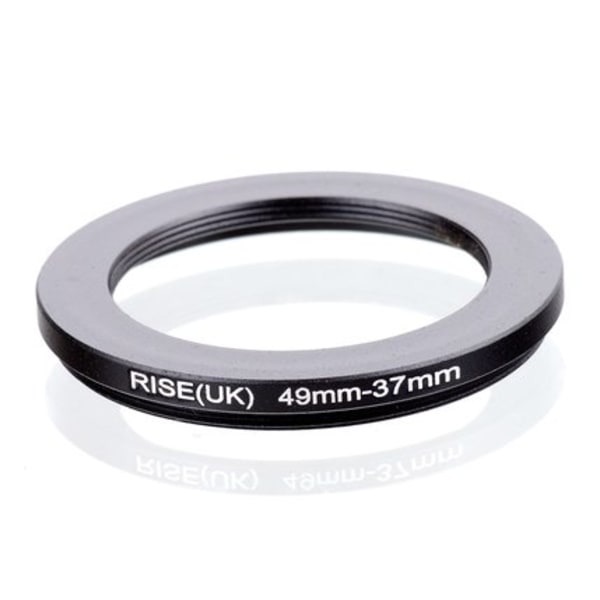 49 - 37 mm adapterring / step-down ring svart