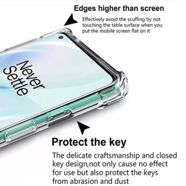OnePlus 8 skal Army V3 Transparent