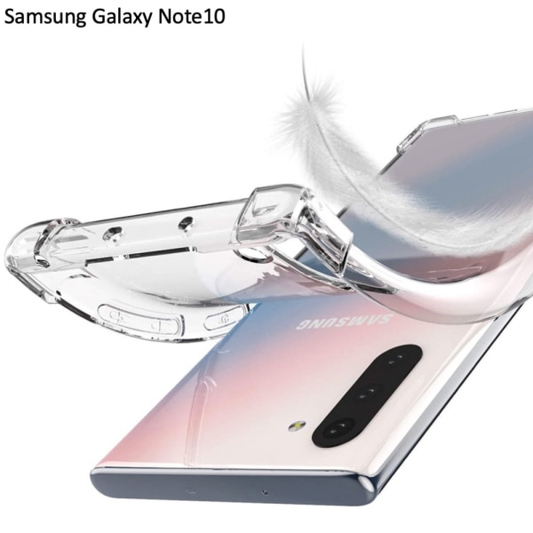 Samsung Galaxy Note20/Note10/Note9/Note8 etui mobiltelefon etui Army - Transparent Note 10 Samsung Galaxy