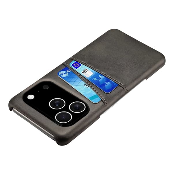 1SWEDEN etui kortholder til iPhone 17 Pro Max - mobilcover sort BLACK Iphone 17 Pro Max