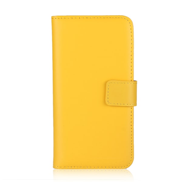 iPhone 16 pung etui cover kortholder - Gul Iphone 16