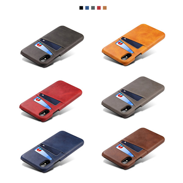 iPhone XS Max skal kortholder - Blue