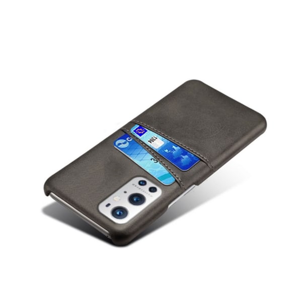 Korthållare OnePlus 9 Pro skal mobilskal hål åt laddare hörlurar - Svart OnePlus 9 Pro 5G