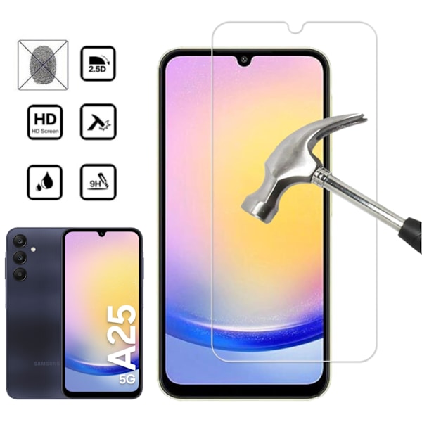 Samsung Galaxy A25 näytönsuoja suoja Premium - SAMSUNG A25 2 PCS