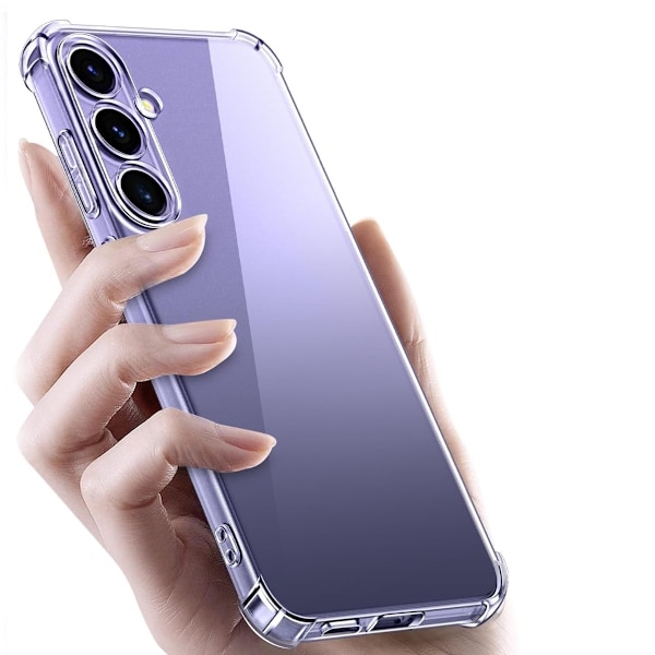 Samsung S24 FE skal fodral Army V3 Transparent