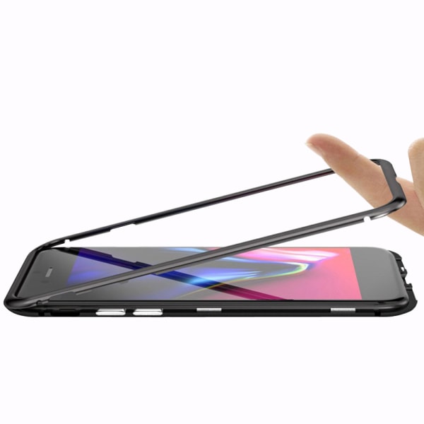 Qi magnet skal skydd fodral iPhone 11/12/SE Pro/ProMax/mini - Silver SE (2020)