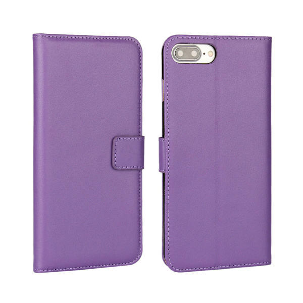 iPhone 7/8 Plus lompakkokotelo lompakko kotelo kuori suoja lila - PURPLE iPhone 7 Plus / Iphone 8 Plus