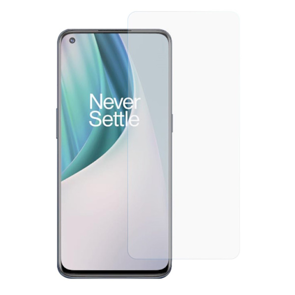 OnePlus NORD N10 skärmskydd 9H passar skal fodral hörlurar - Transparent OnePlus Nord N10 5G