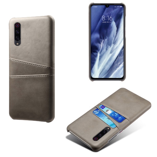 Samsung Galaxy A70 Cover Cover Beskyttelse Hudkort Kredit Visa - Brun A70