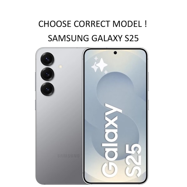 Samsung Galaxy S25 skal mobilskal silikon / TPU - VÄLJ: RÖD Samsung S25