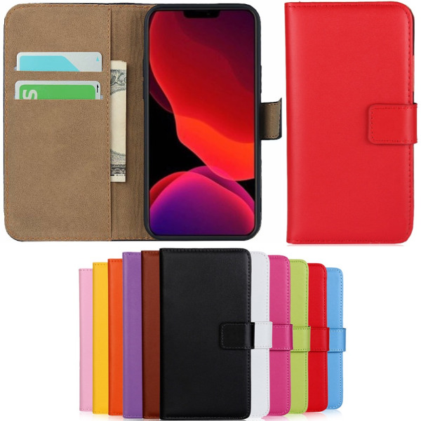 iPhone 13 mini plånboksfodral plånbok fodral skal kort brun - Brun iPhone 13 mini