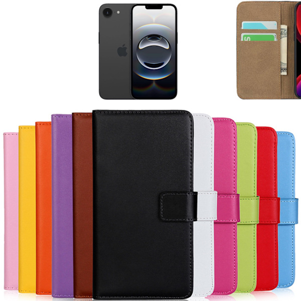 iPhone 16e pung etui pung cover skal mobilcover gul - Gul Iphone 16e