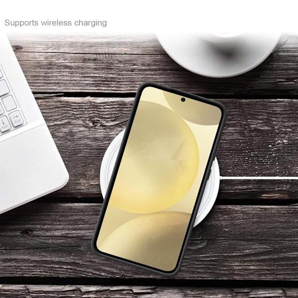Samsung Galaxy S24/S24FE/S24ULTRA mobilcover silikone / TPU - SORT Samsung S24 FE